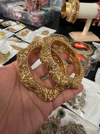 Pariyaan kangan - 1 g Gold Plated