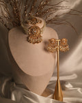Roshni 1g gold plated set w/ tikka