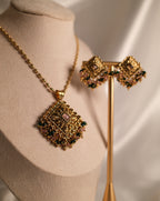 Pendant set - 1g gold plated