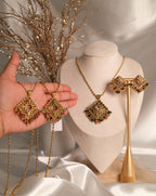 Pendant set - 1g gold plated