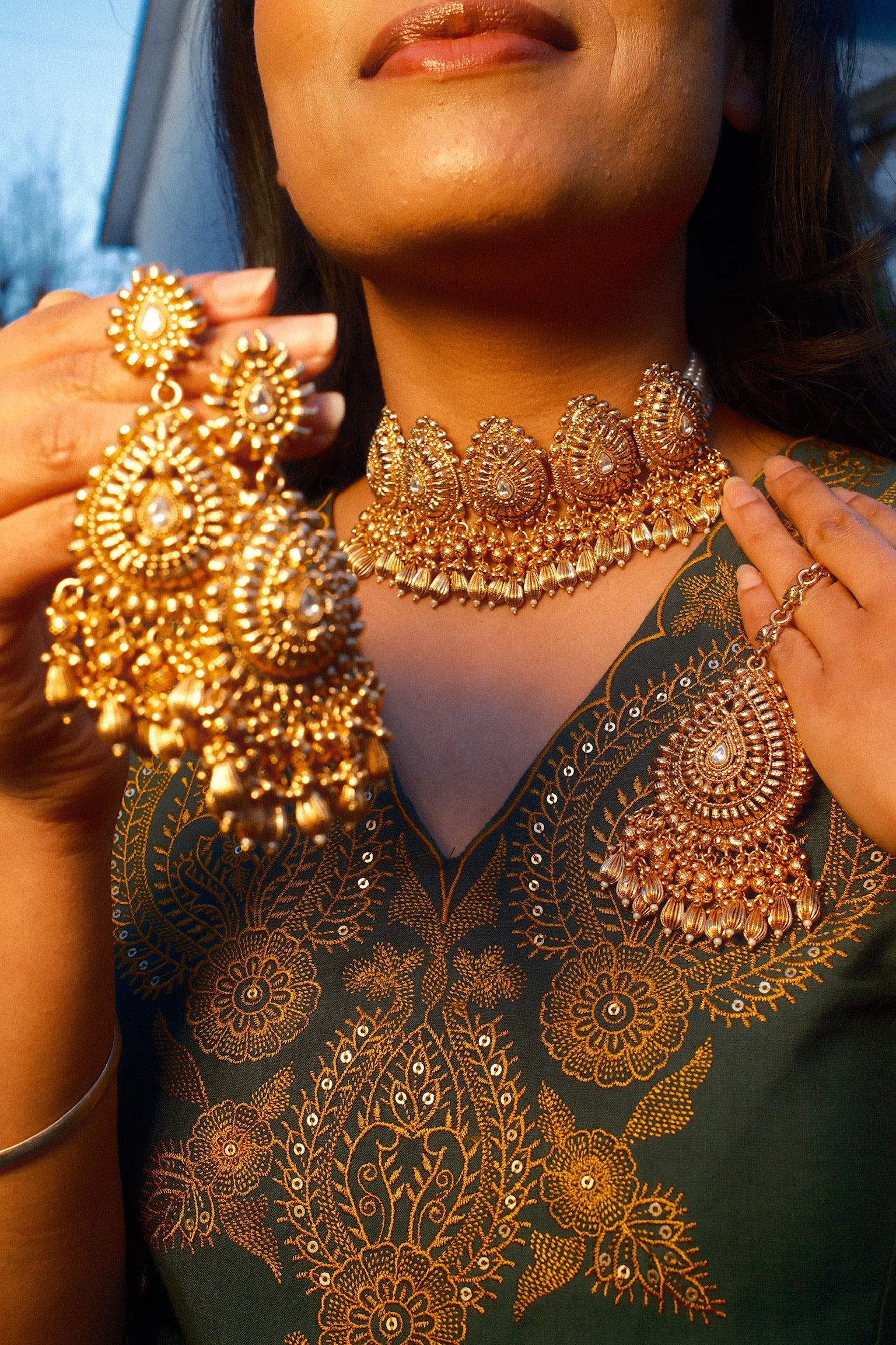 Zareen Set with Tikka