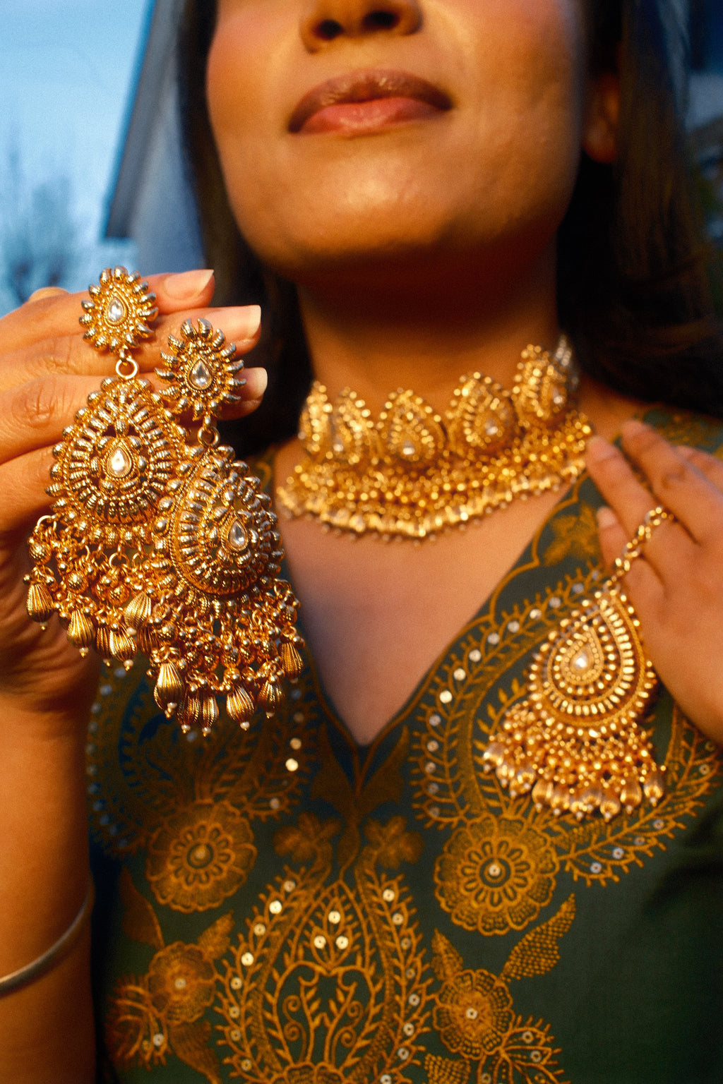 Zareen Set with Tikka