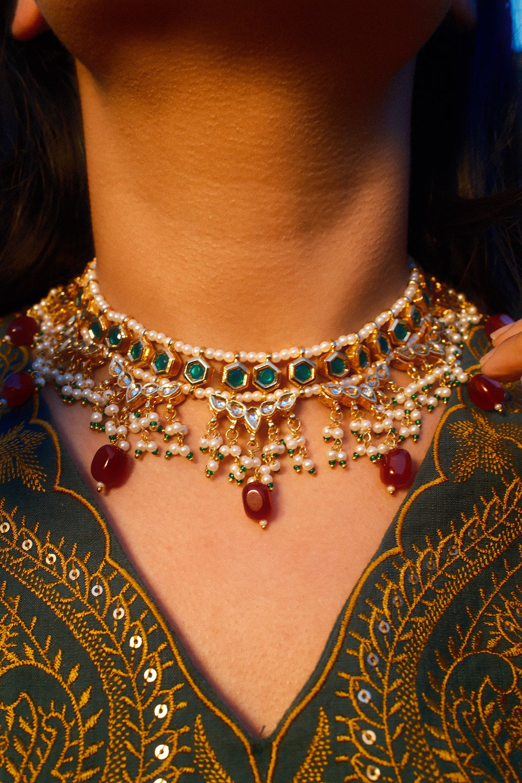 Suhani Set with Tikka