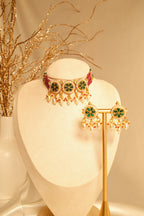 Emerald Choker Set