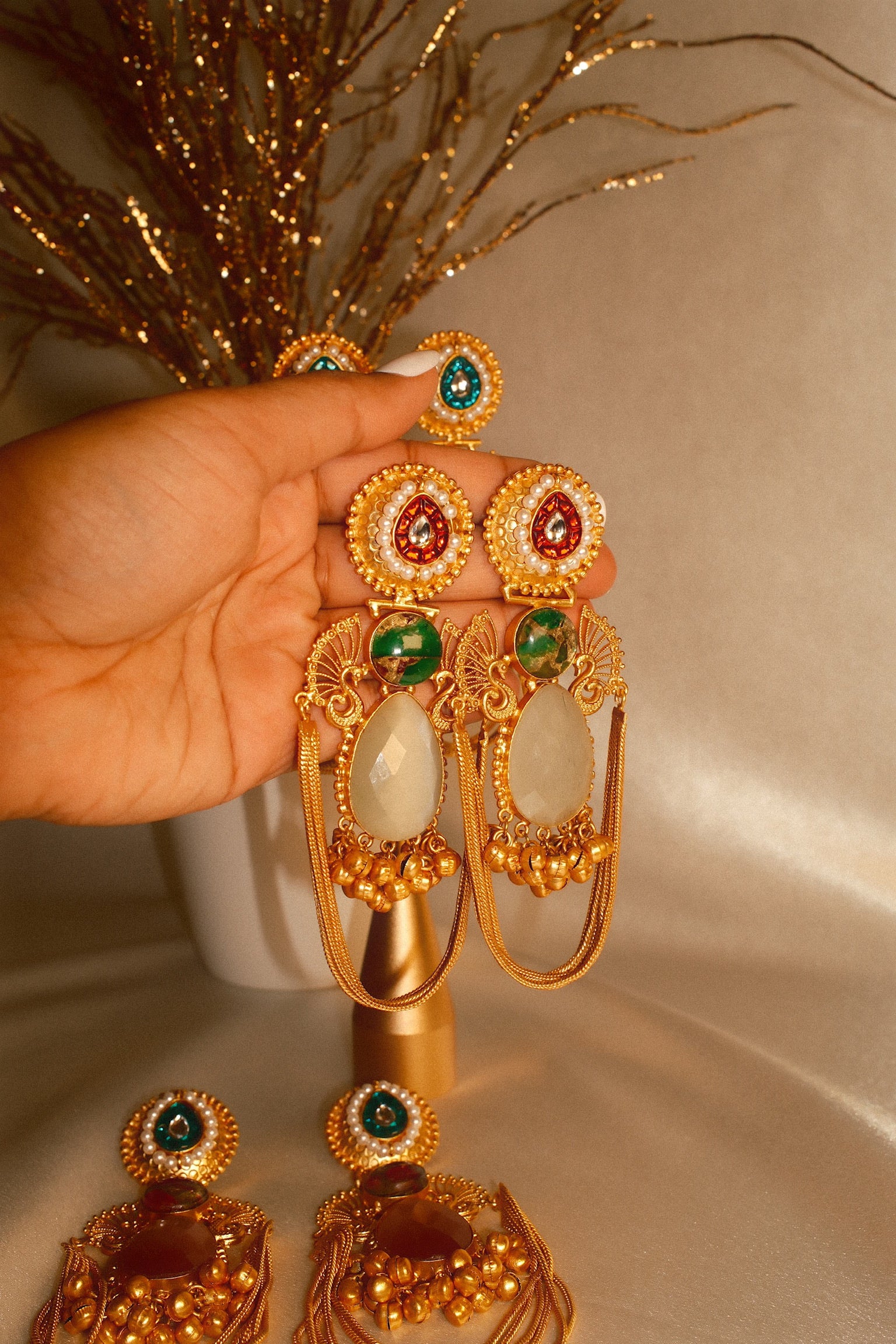 Kashmiri Ghungroo Earrings
