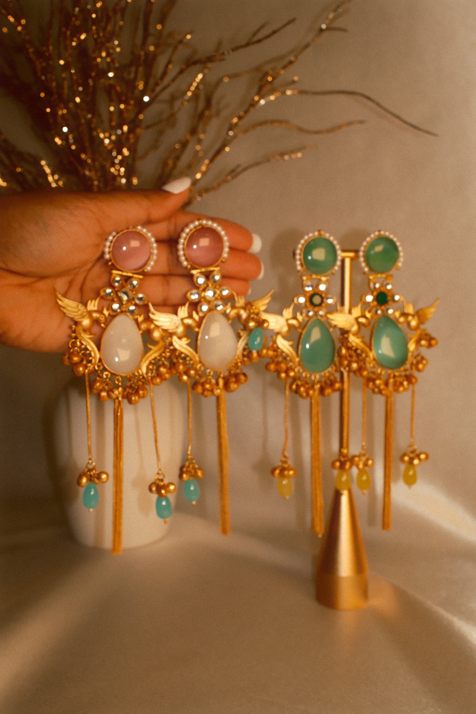 Kashmiri Swan Drops