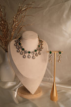 Palak Moissanite Set