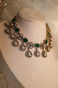 Palak Moissanite Set