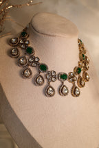 Palak Moissanite Set