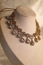 Palak Moissanite Set