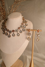 Palak Moissanite Set