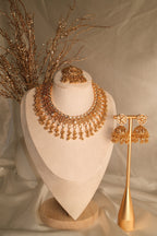 Sajni Set with Tikka – 1 Gram Gold Plated