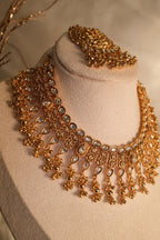 Sajni Set with Tikka – 1 Gram Gold Plated