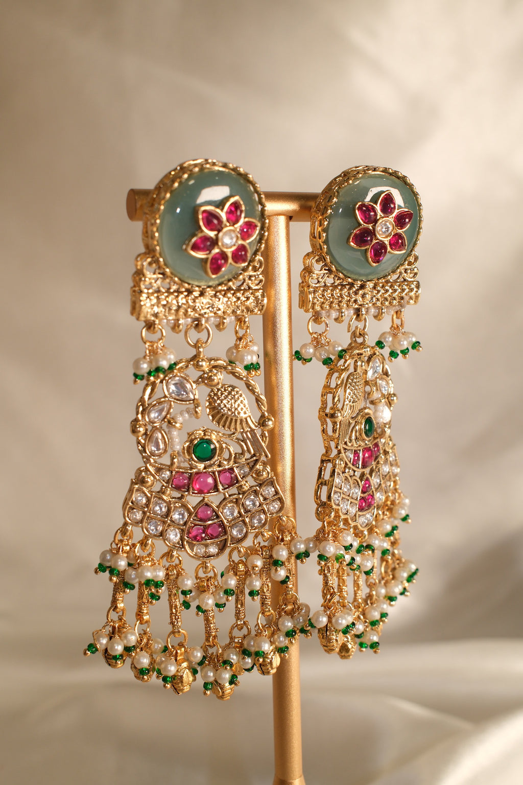 Morika Jadau Pearl Earrings