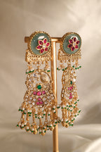 Morika Jadau Pearl Earrings