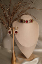 Imperial Moissanite Choker Set