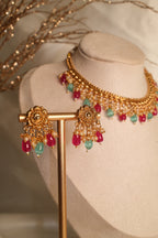 Mehka Moti Set – 1 Gram Gold Plated