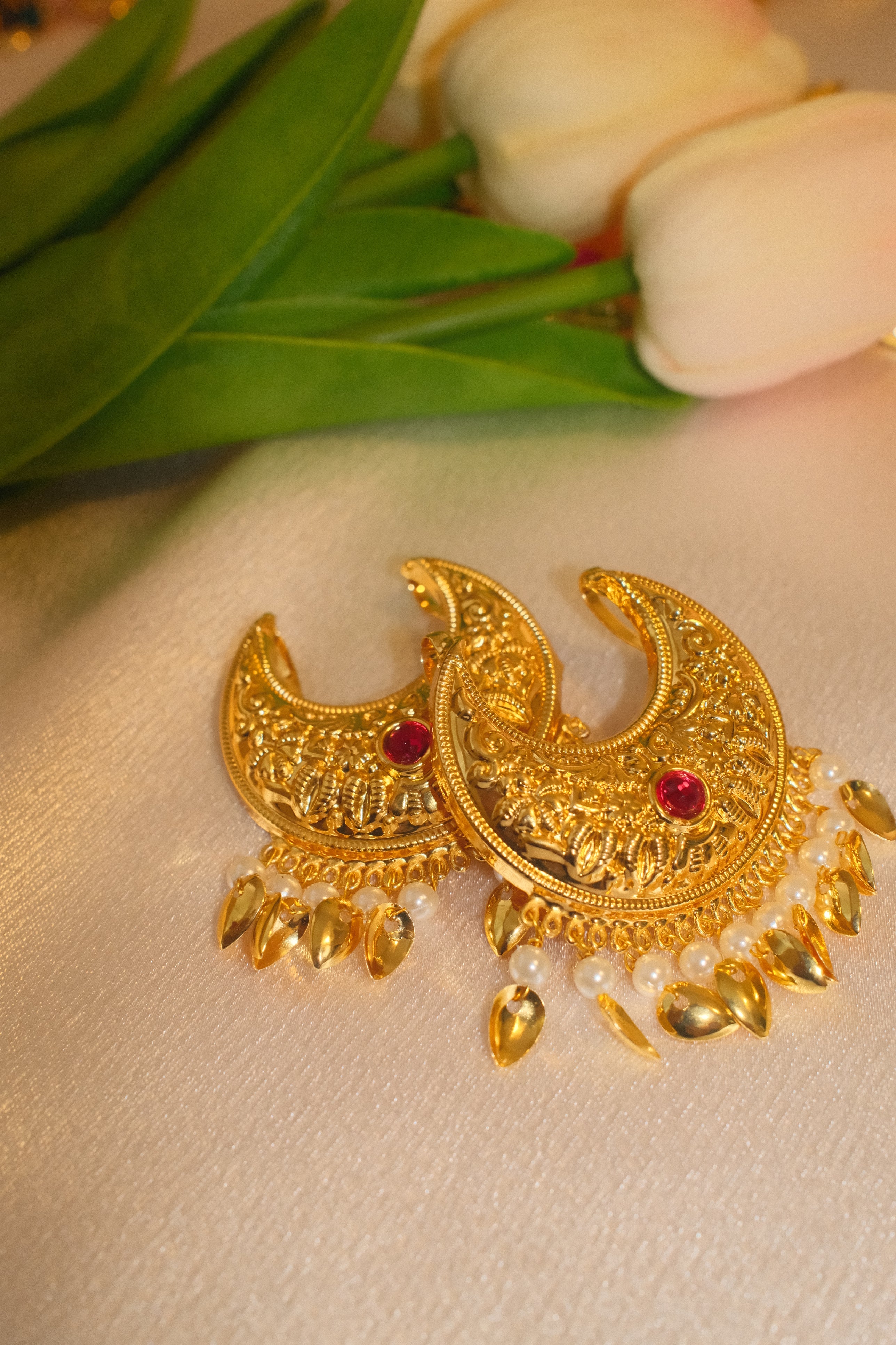 Jadau Hair Clips