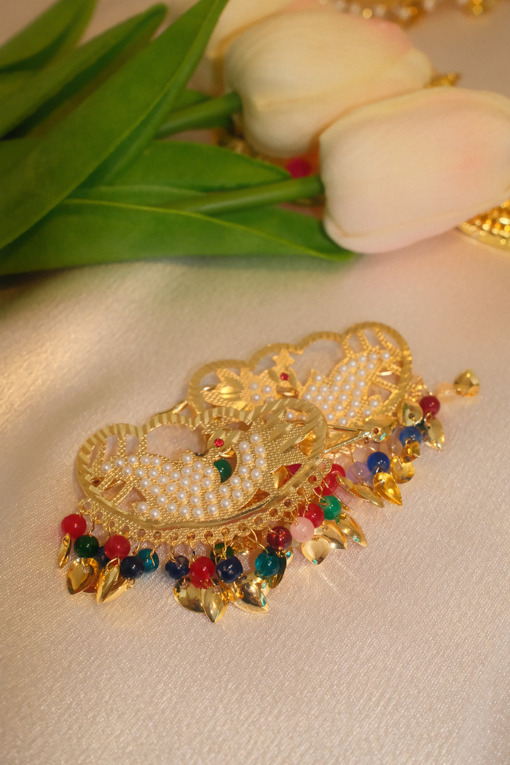 Jadau Hair Clips