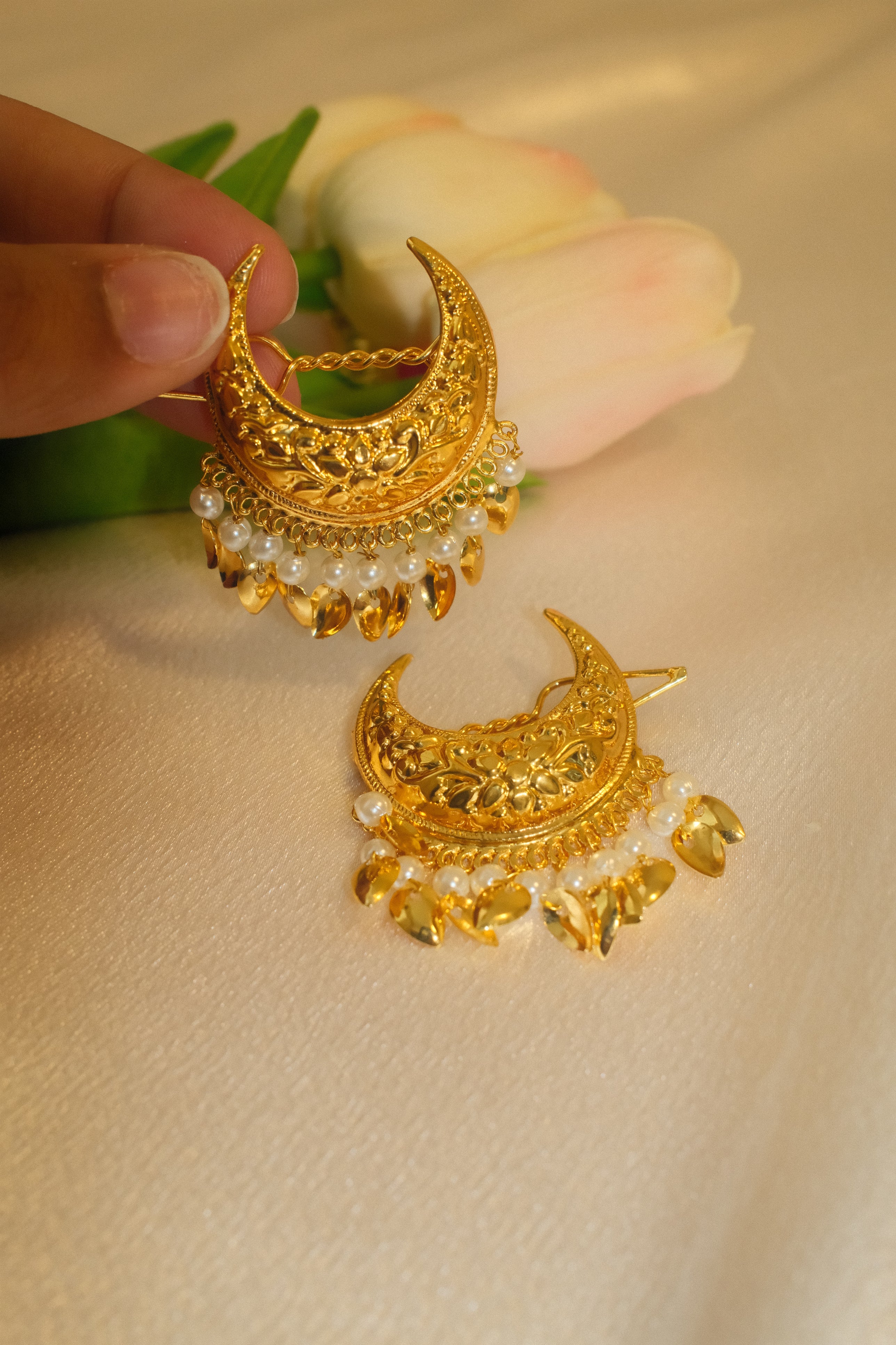 Jadau Hair Clips
